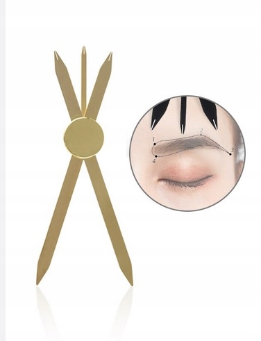 Kružítko pro předkreslení permanentního obočí