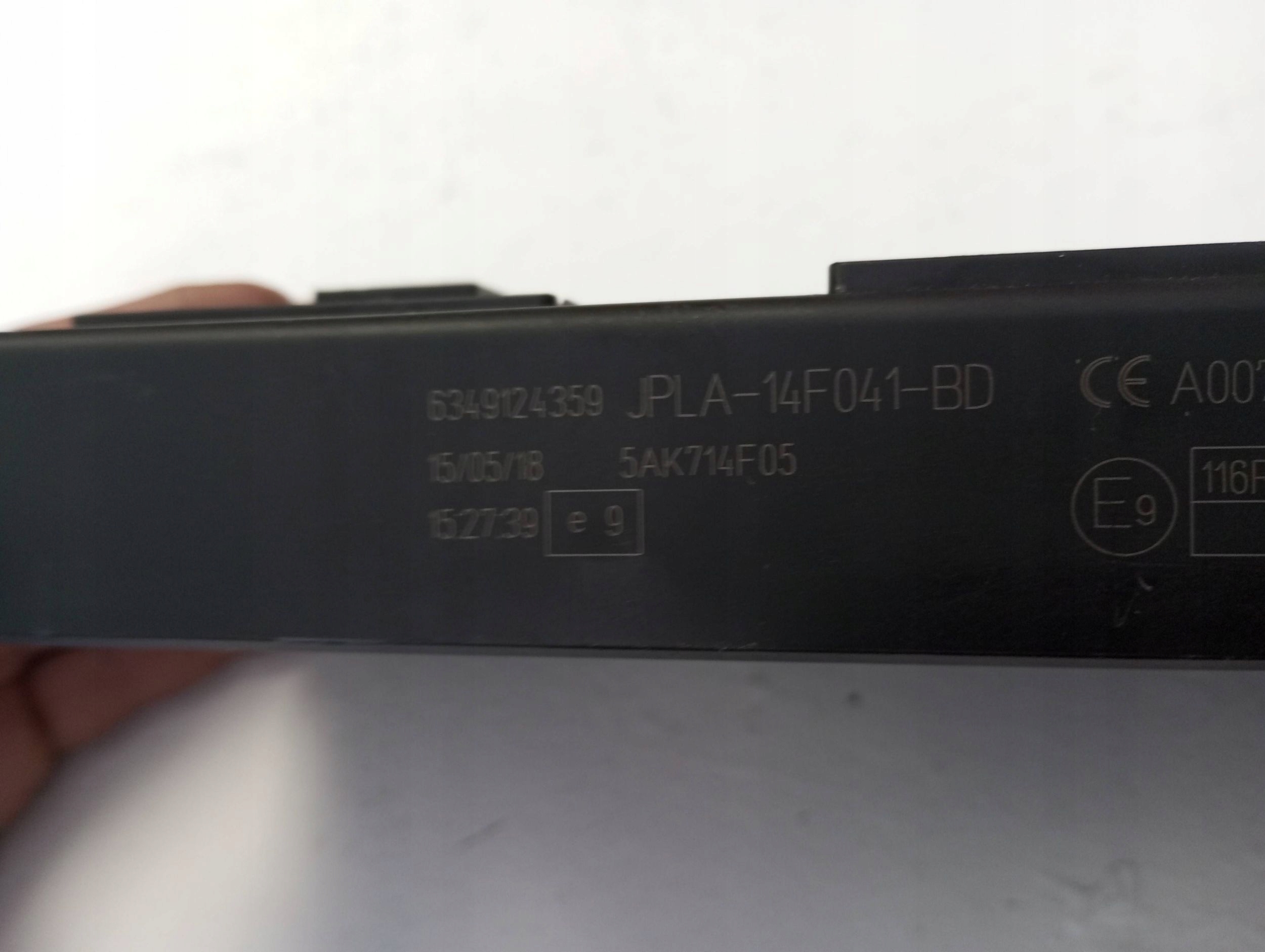 comfort control unit front JAGUAR and-PACE JPLA-14F041-BD