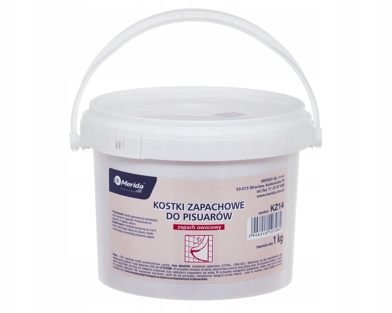 MERIDA KOSTKI ZAPACHOWE DO PISUARÓW 1KG +/- 35 SZT