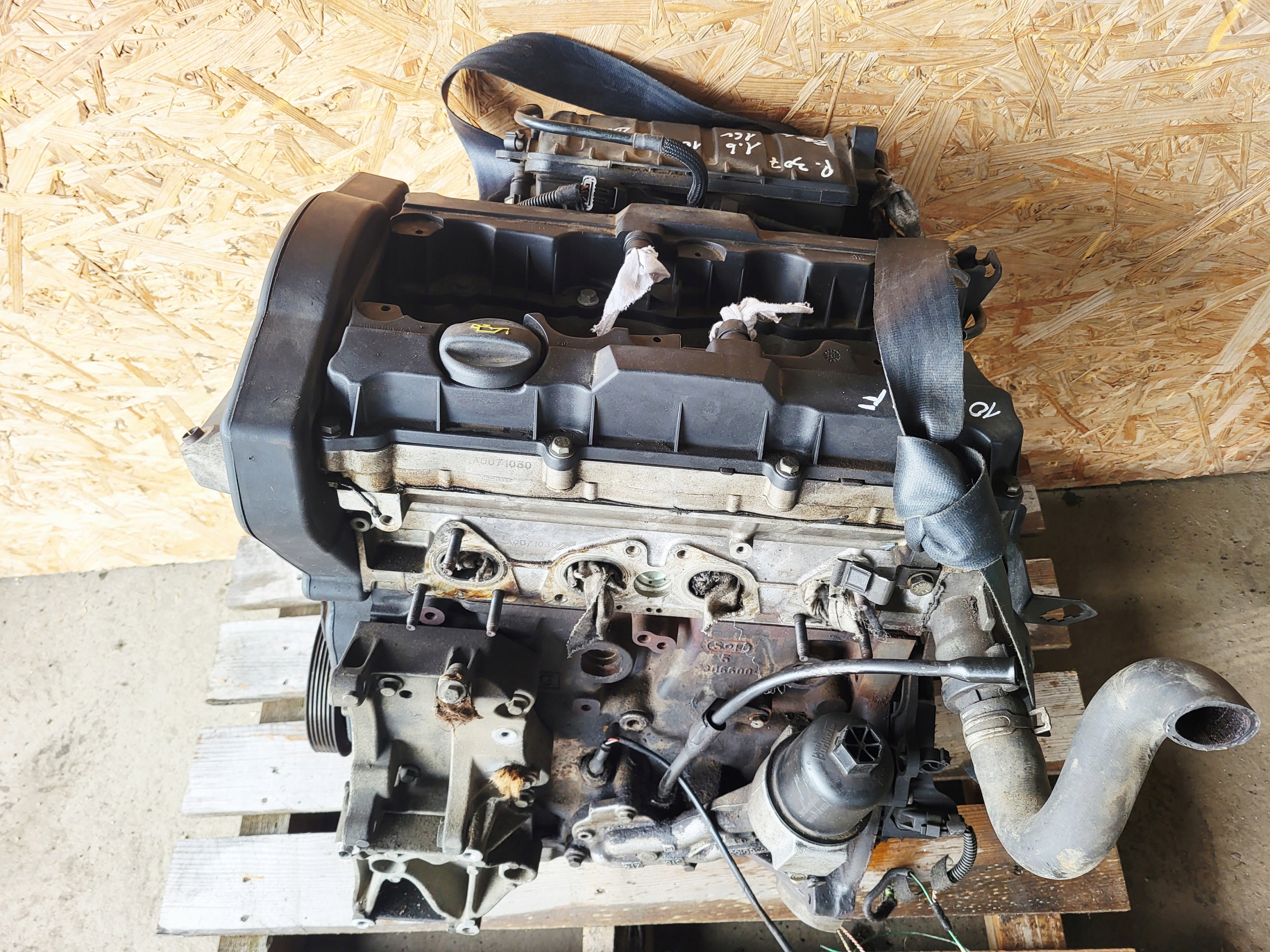 engine PEUGEOT 307 1.6 16V 10FX2F 210TYS 107KM 2001r.