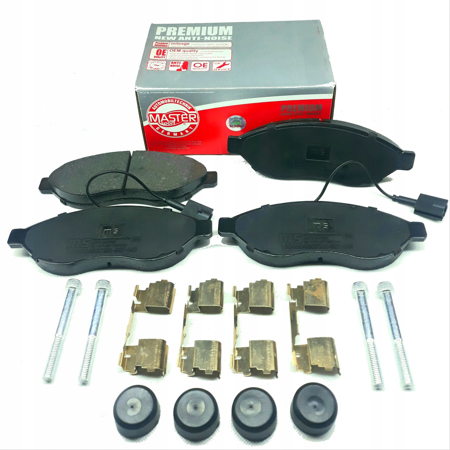 KLOCKI PRZÓD FIAT DUCATO JUMPER BOXER MASTER-SPORT