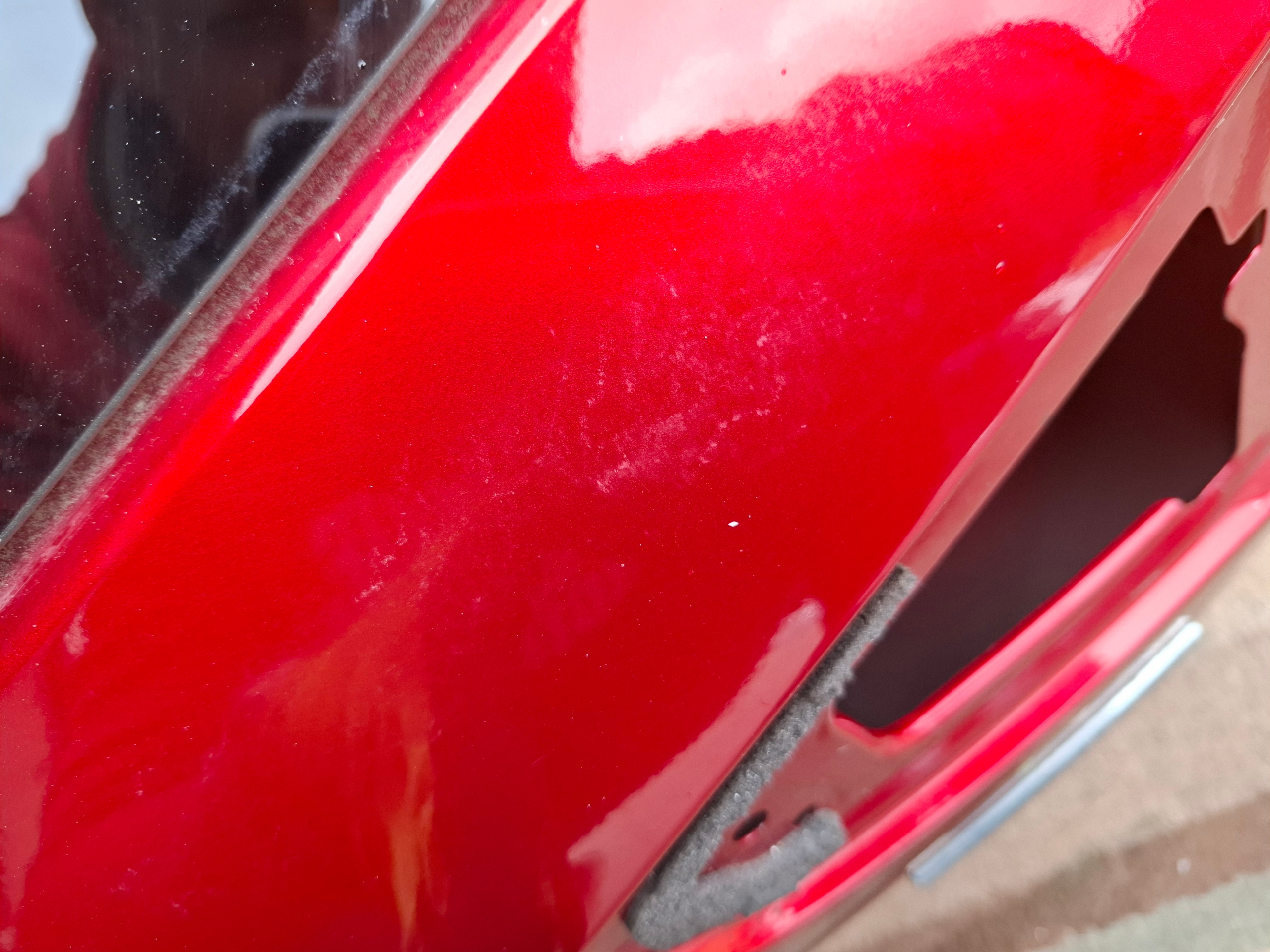 heckklappe kofferraumdeckel MAZDA 2 rote 22r 5D