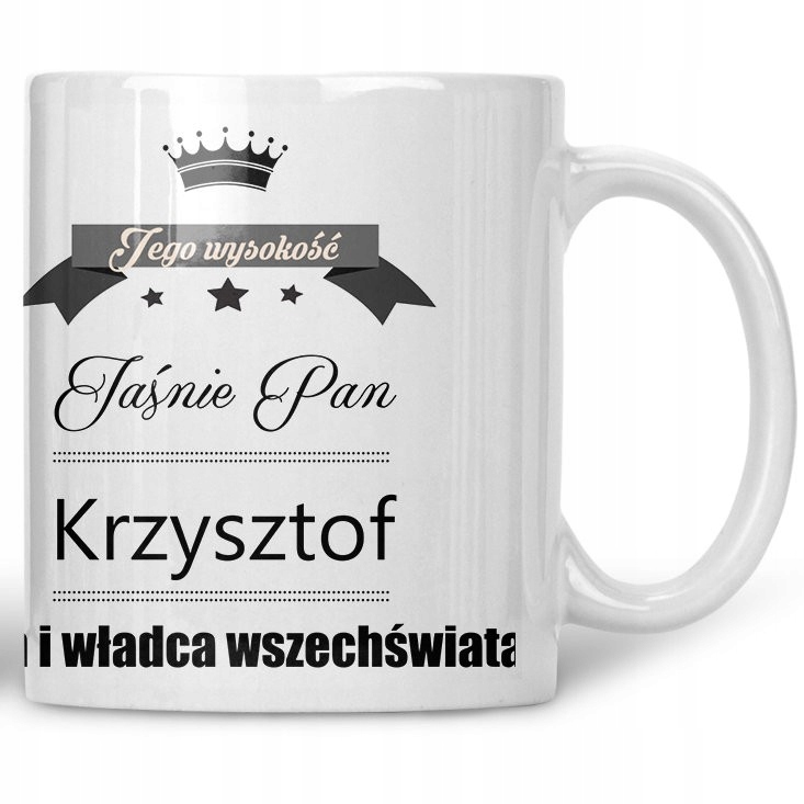 

Kubek Jaśnie Pan Krzysztof