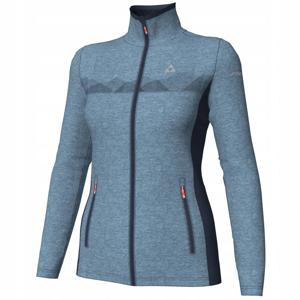 Dámská mikina Fischer Ellmau II zelená 20592/40