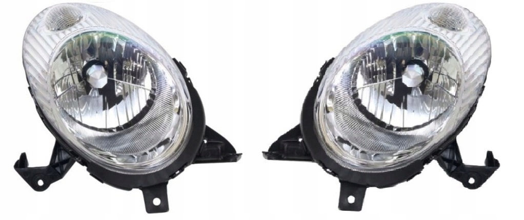 NISSAN MICRA K12 REFLEKTOR LAMPA PRZEDNIA KOMPLET