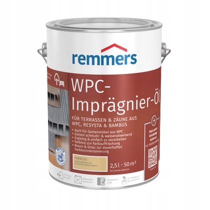 

WPC-Impragnier-Ol Olej Tarasowy Remmers 2,5 Bezbar