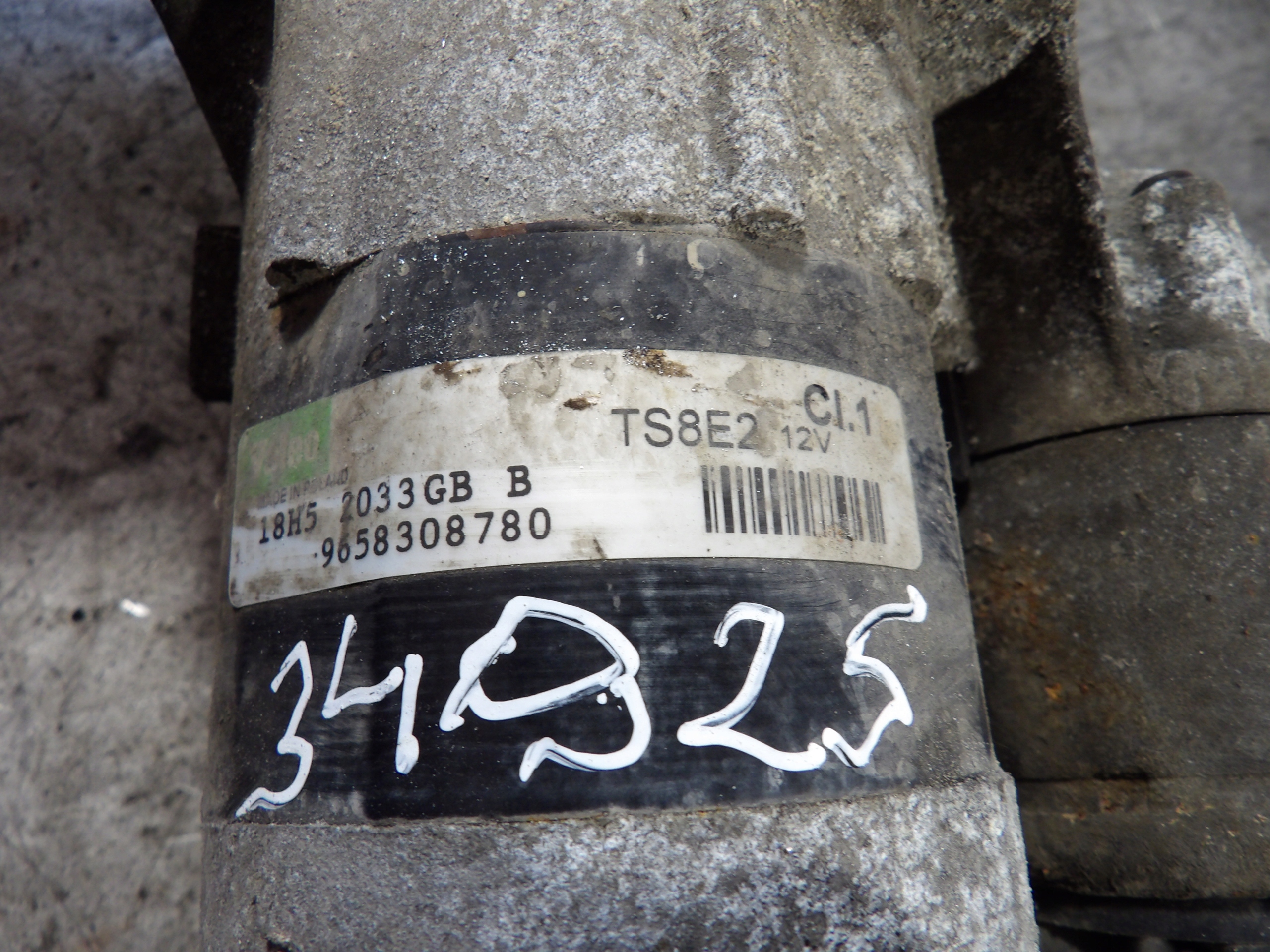 Citroen C3 starter 1,1B 9658308780