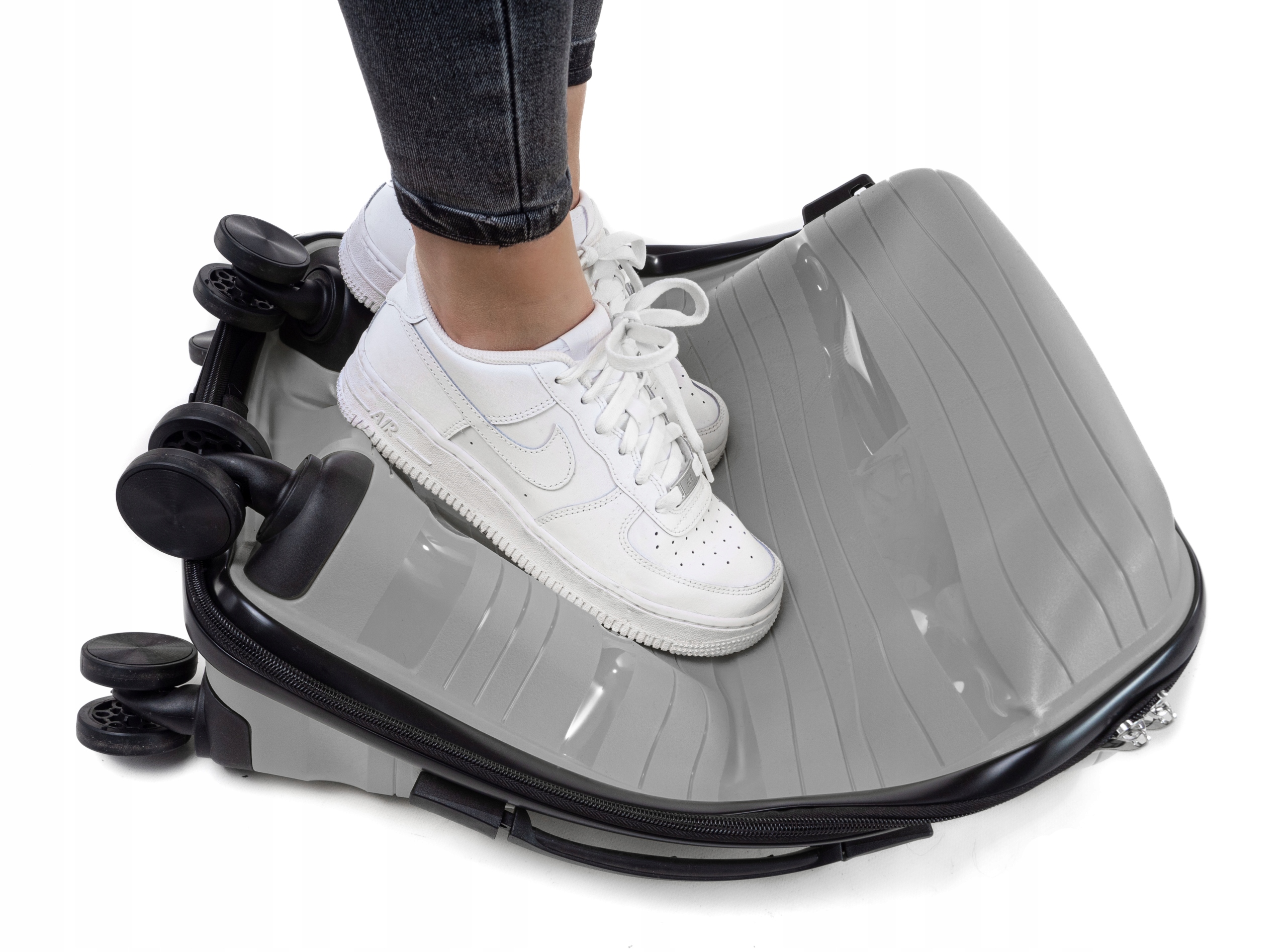 DUŻA WALIZKA PODRÓŻNA XXL POLIPROPYLEN RGL BAGAŻ PODWÓJNE KÓŁKA OBROTOWE Model PP3 XXL