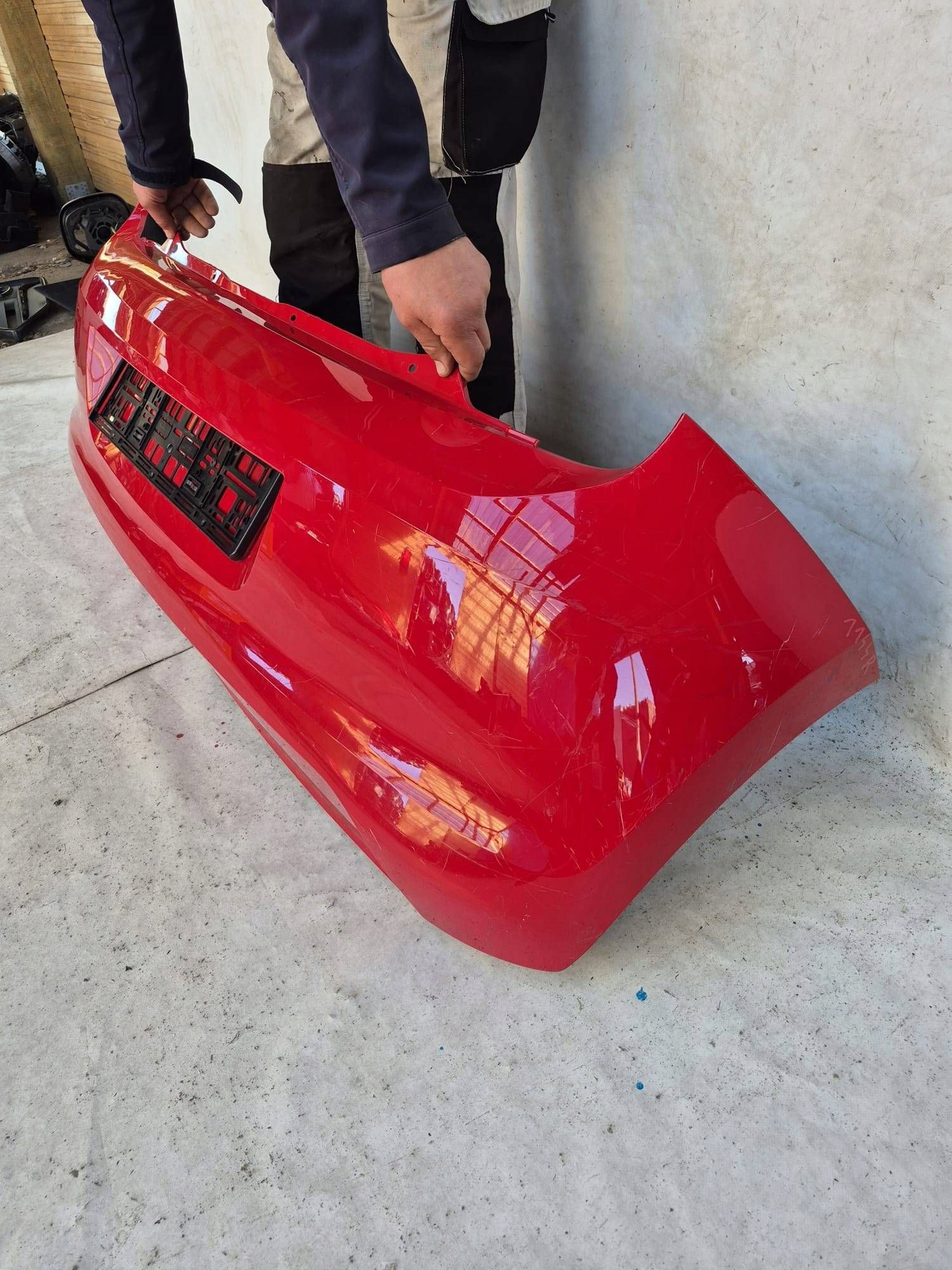 SKODA CITIGO 11-19 bumper rear part rear