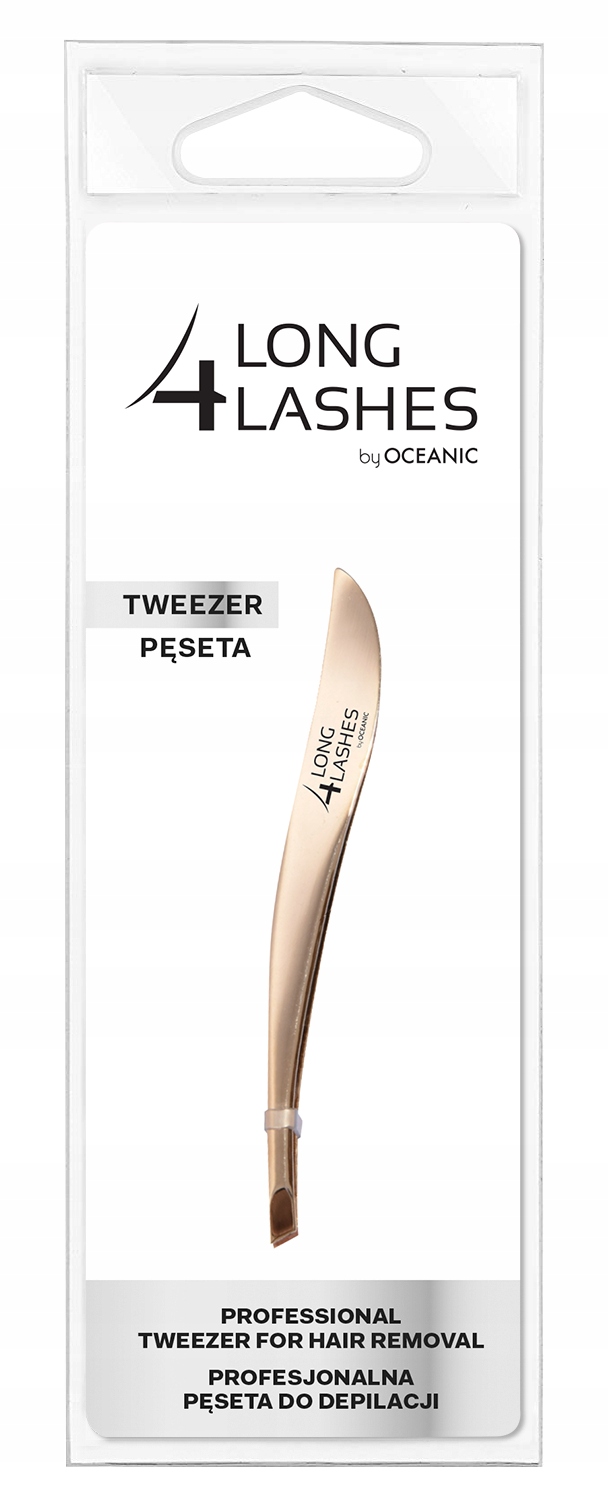 

LONG4LASHES pęseta końcówki skośne