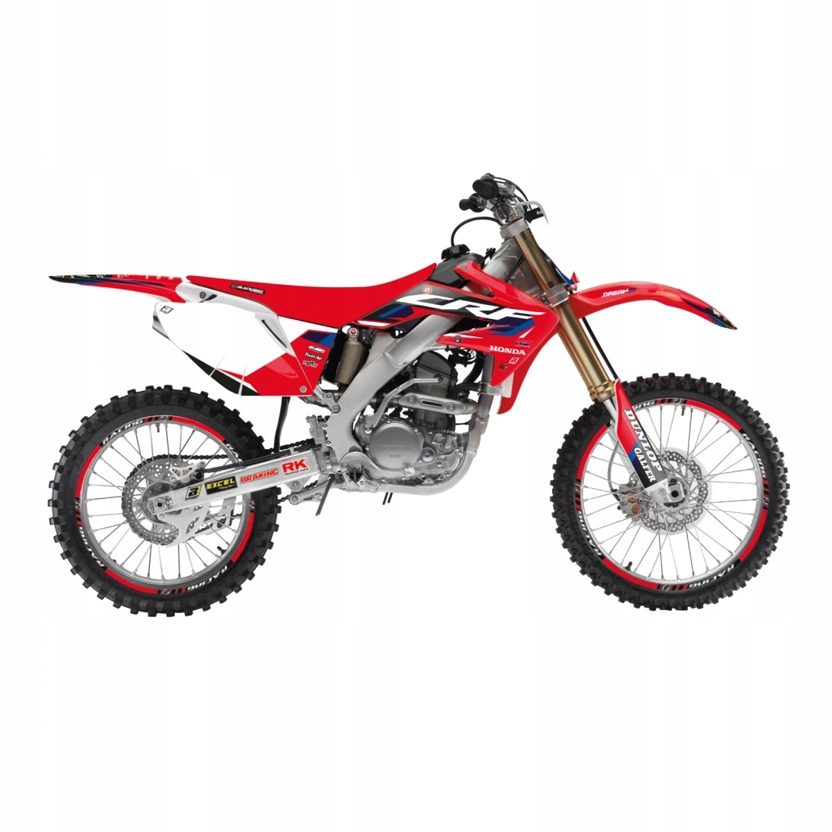 Blackbird Sada Nálepiek (oklein) Honda Crf 250R '04-'09, Crf 250X '04-'2
