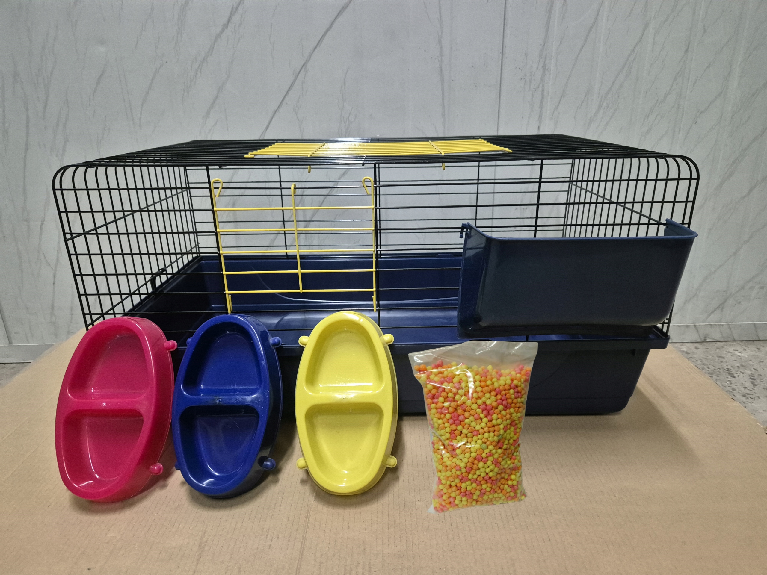 Klec Pro Králíka Prasátka 80 cm miska Otevíratelná Shora Křupky