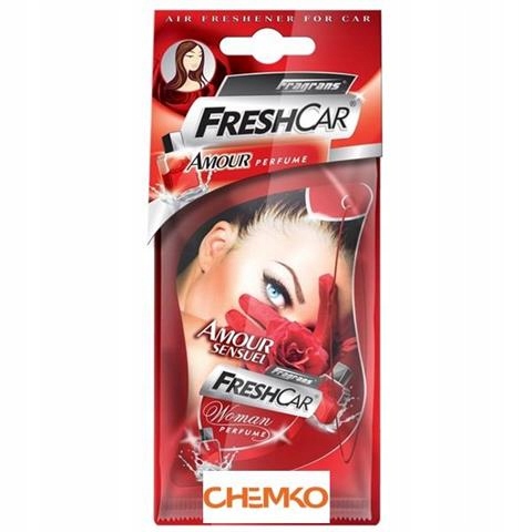 Car Zapach samochodowy FreshCar Amour (Zawieszka)