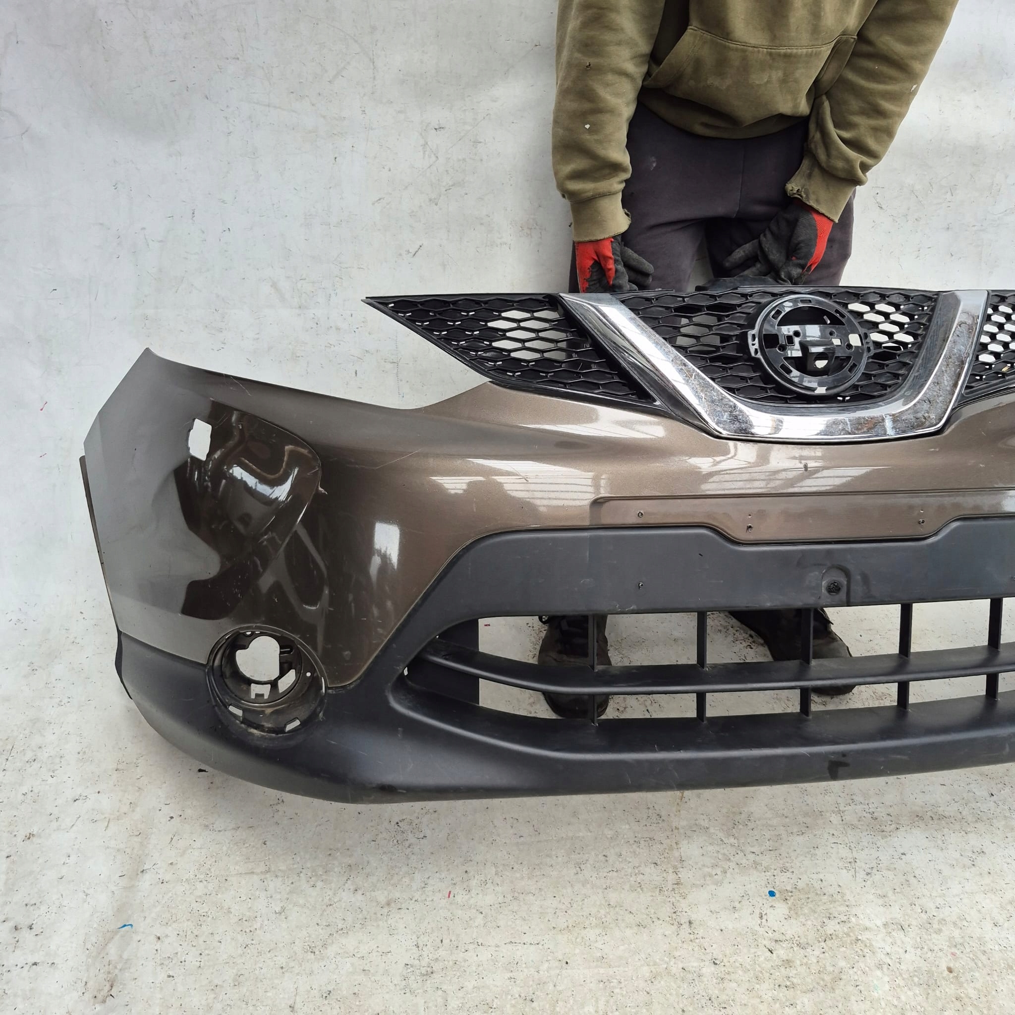 NISSAN QASHQAI II J11 13- bumper front front SPR