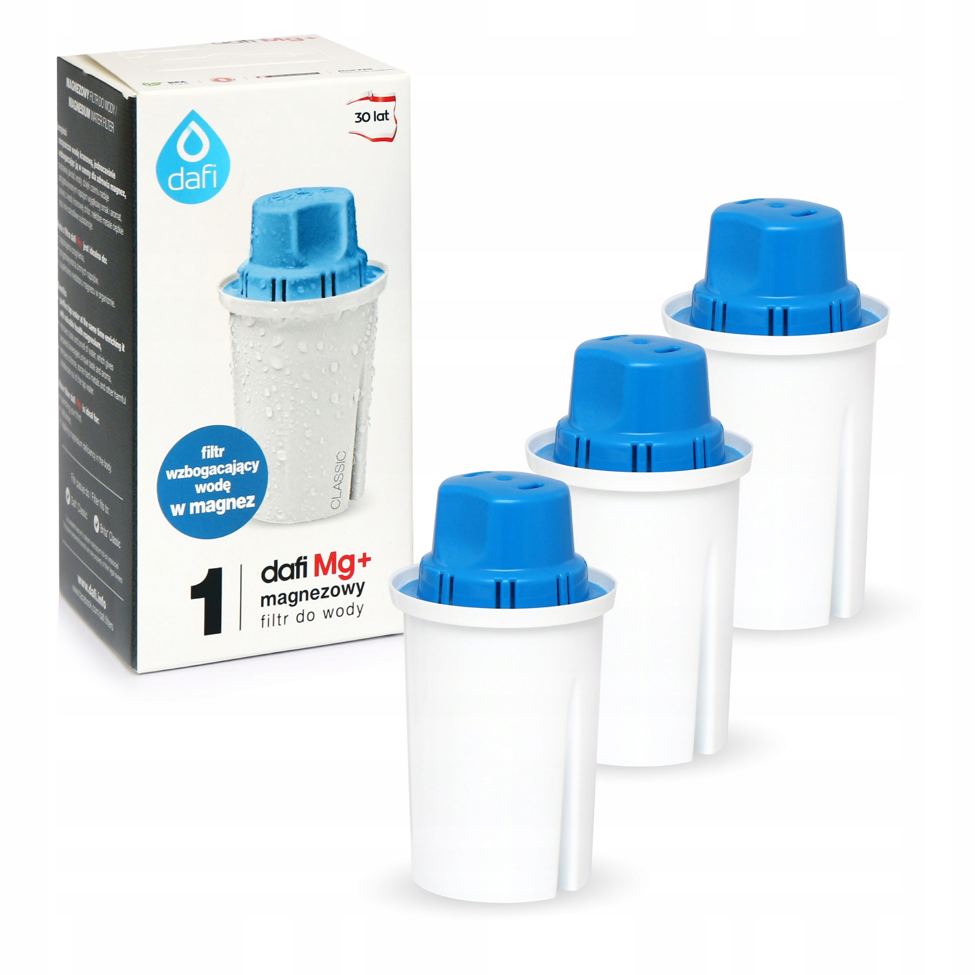 

Wkład Filtr Dafi Classic Magnez Mg+ Do Brita 3 Szt