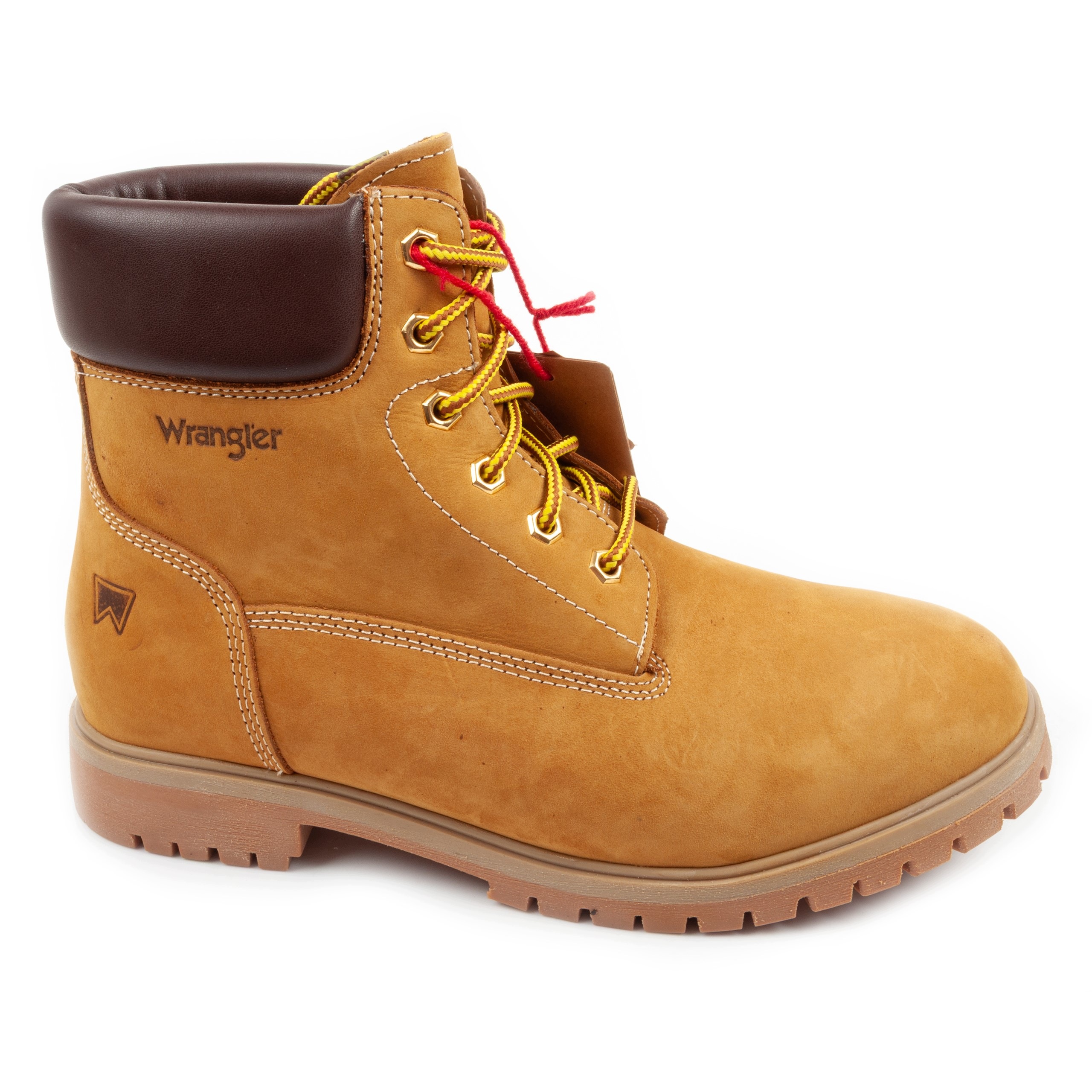Pánské kotníkové boty boty Wrangler Faron Men High vel.45 nad kotník hnědé vysoké