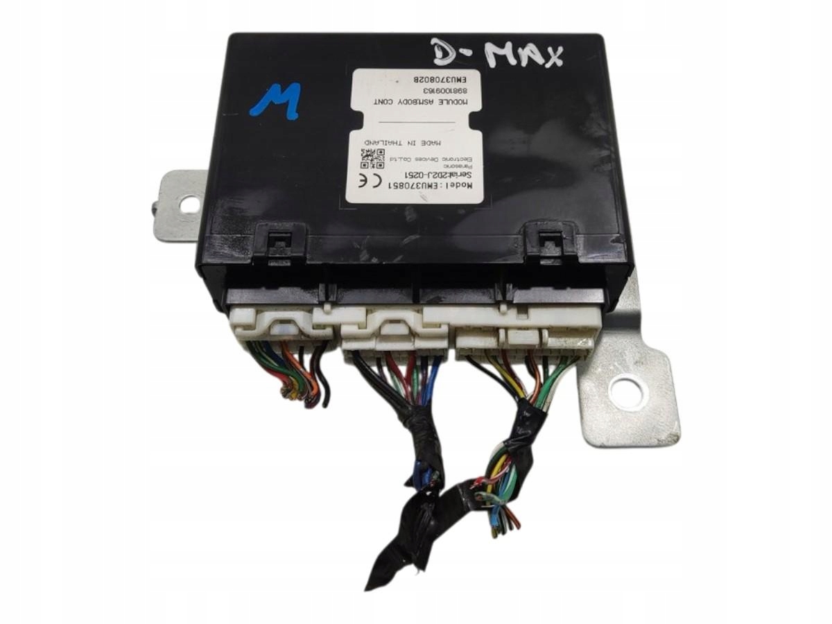 module control unit KOMFORTU ISUZU D-MAX II 2011-2016 EMU370851 8981009163