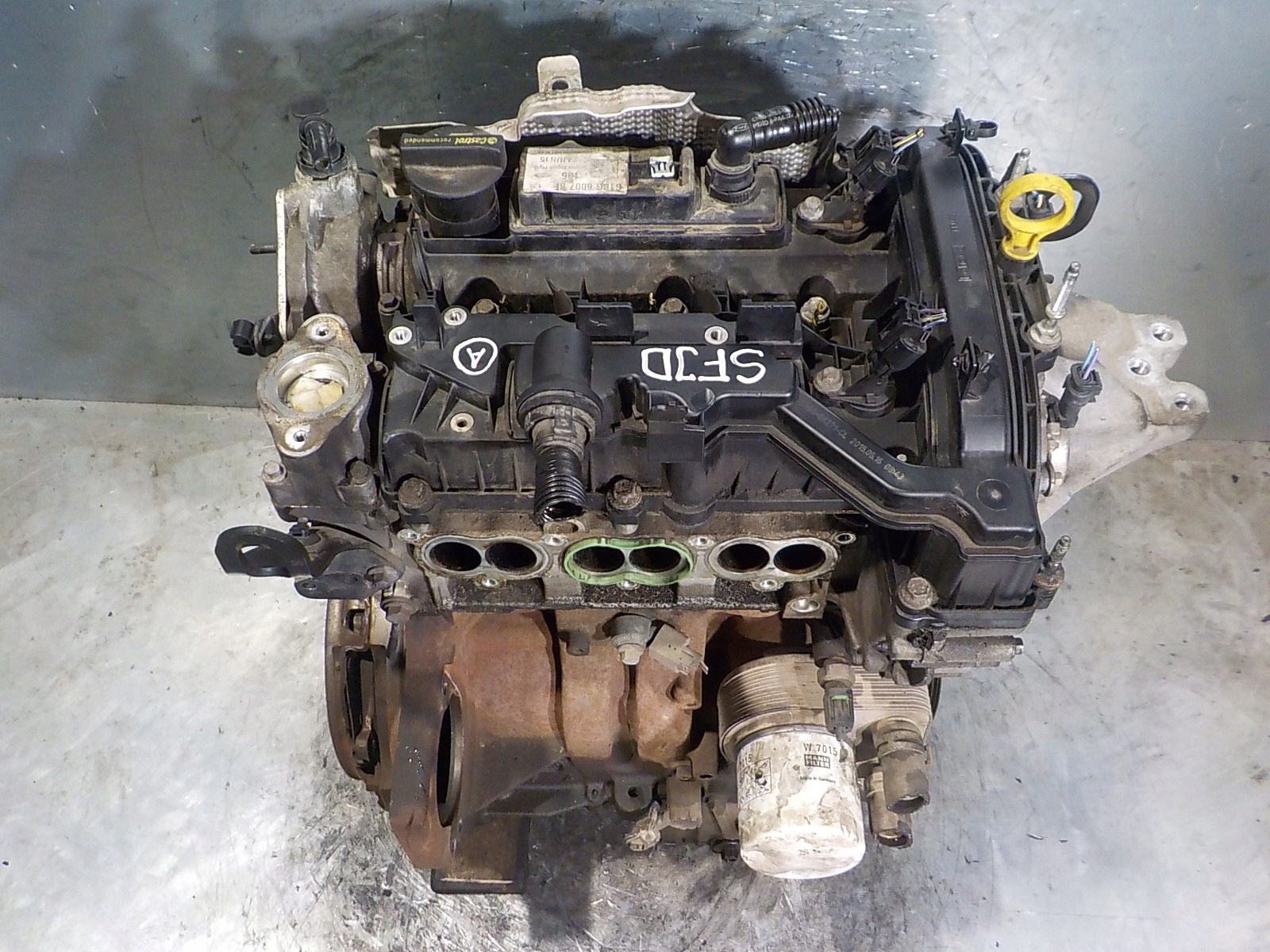 FORD FIESTA MK7 B-MAX engine 1.0 ECOBOOST 100 KM SFJD PRZEBIEG 97 TYS.
