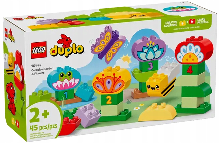 Lego Duplo Kreativní Zahrada A Květiny, Sada Kostek 10444