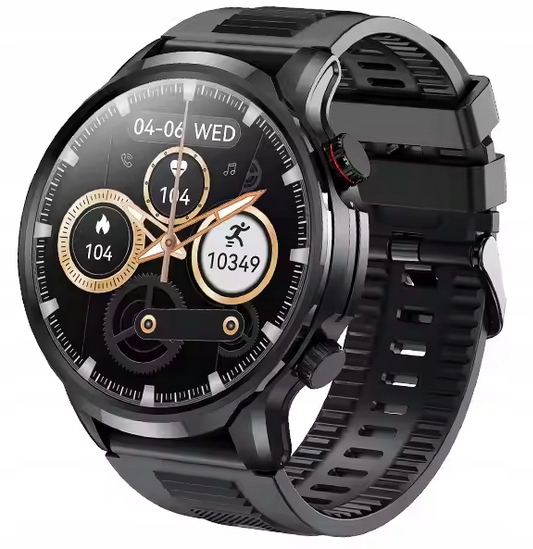 Smartwatch Sportowy Sayberg z dużym ekranem 1,95" i mocną baterią 500 mAh