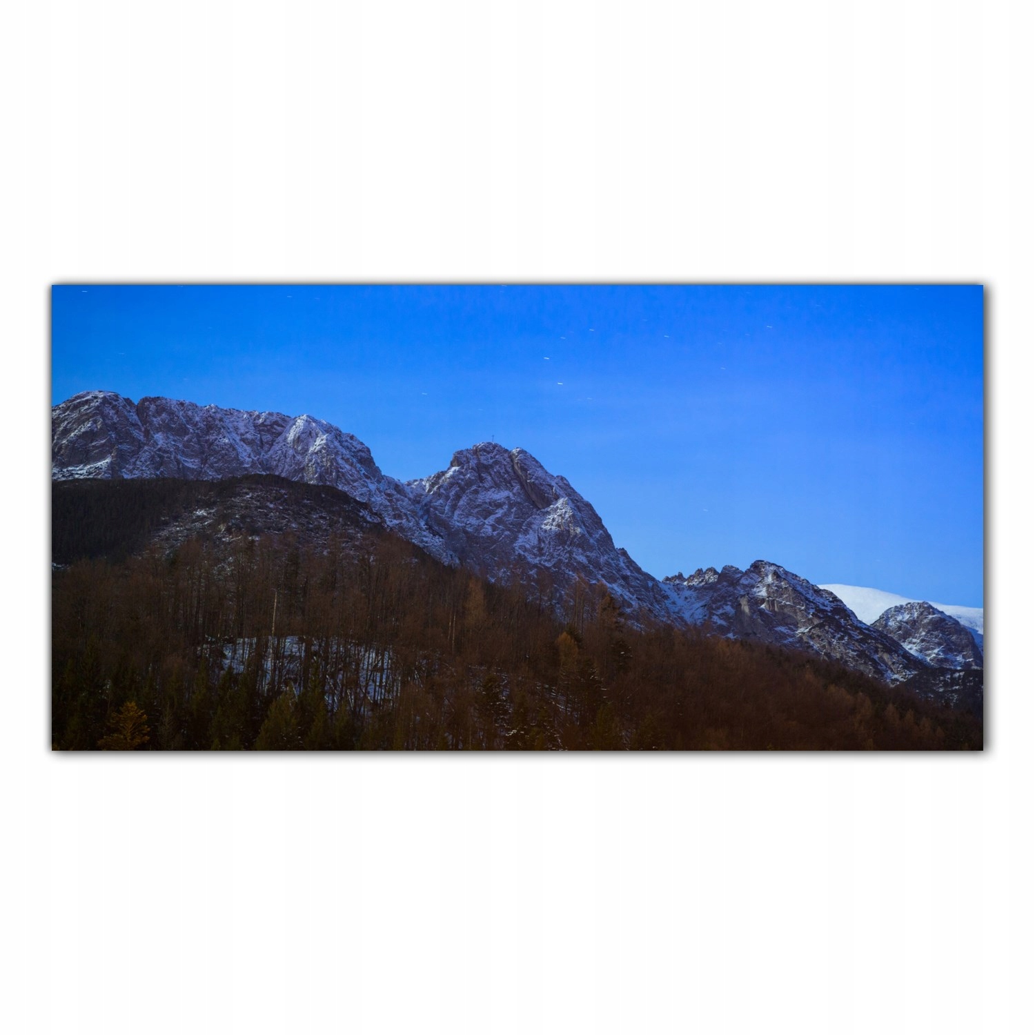 Hory Noc Krajina 120x60 Panel nad pracovní deskou do kuchyně