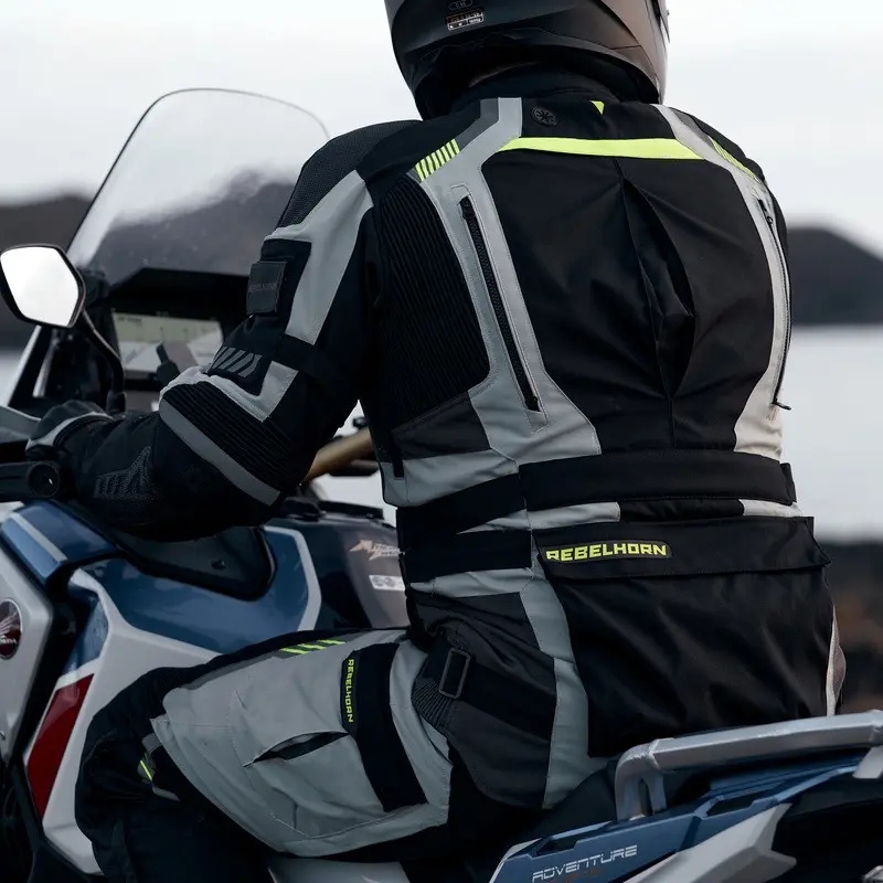 Kurtka Rebelhorn Patrol black/flo Yellow M Rozmiar M