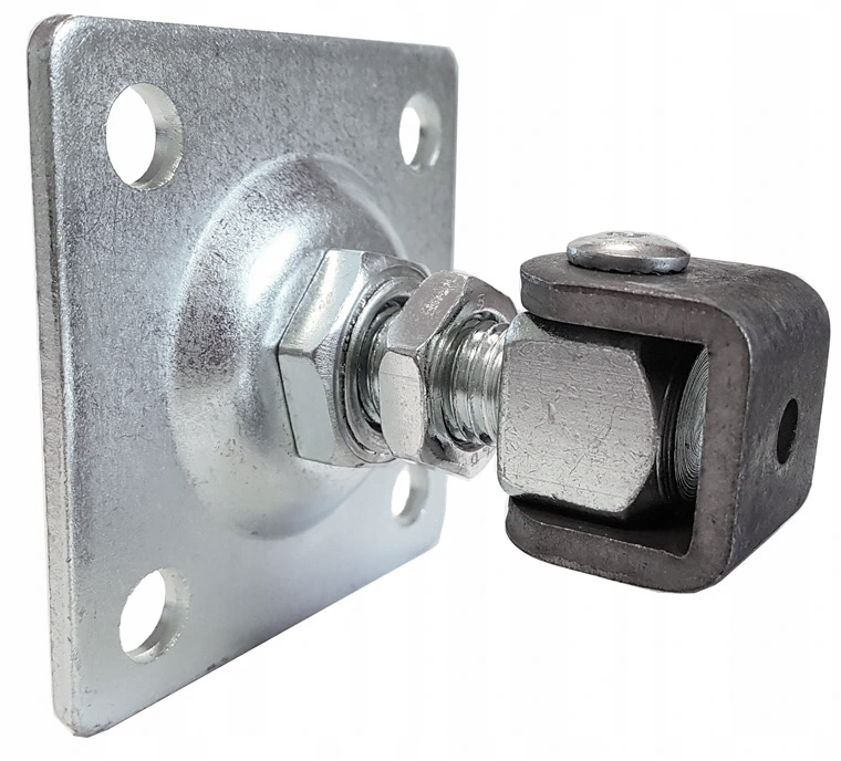 

Zawiasy do bramy furtki regulowane M16 80x80