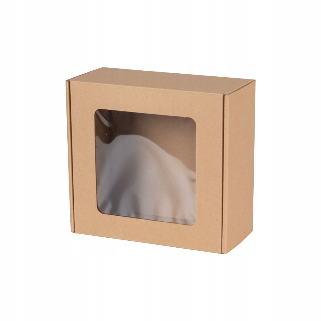 

Pudełko fasonowe z okienkiem 20x20x5 cm 10 sztuk