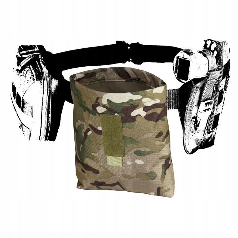 Worek Zrzutowy Molle Mtc Multicam Dump Pouch Camo Łuski Magazynki Edc Small