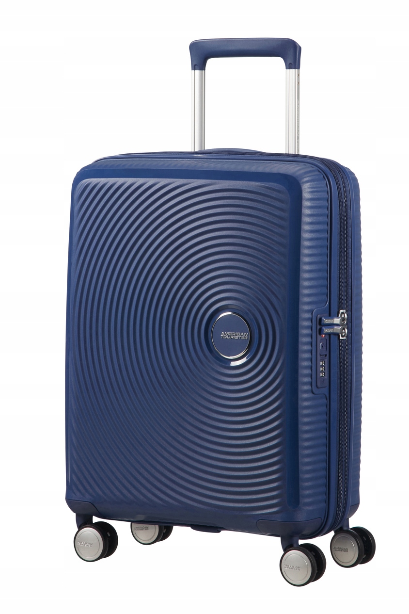 American Tourister Soundbox Kabinový kufr 55 cm Rozšířený Modrý Tsa
