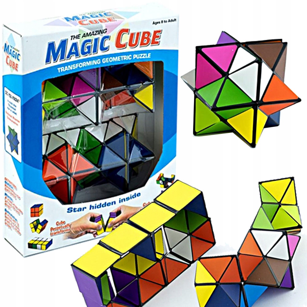 

Magiczna Kostka Układanka Łamigłówka Gra Logiczna