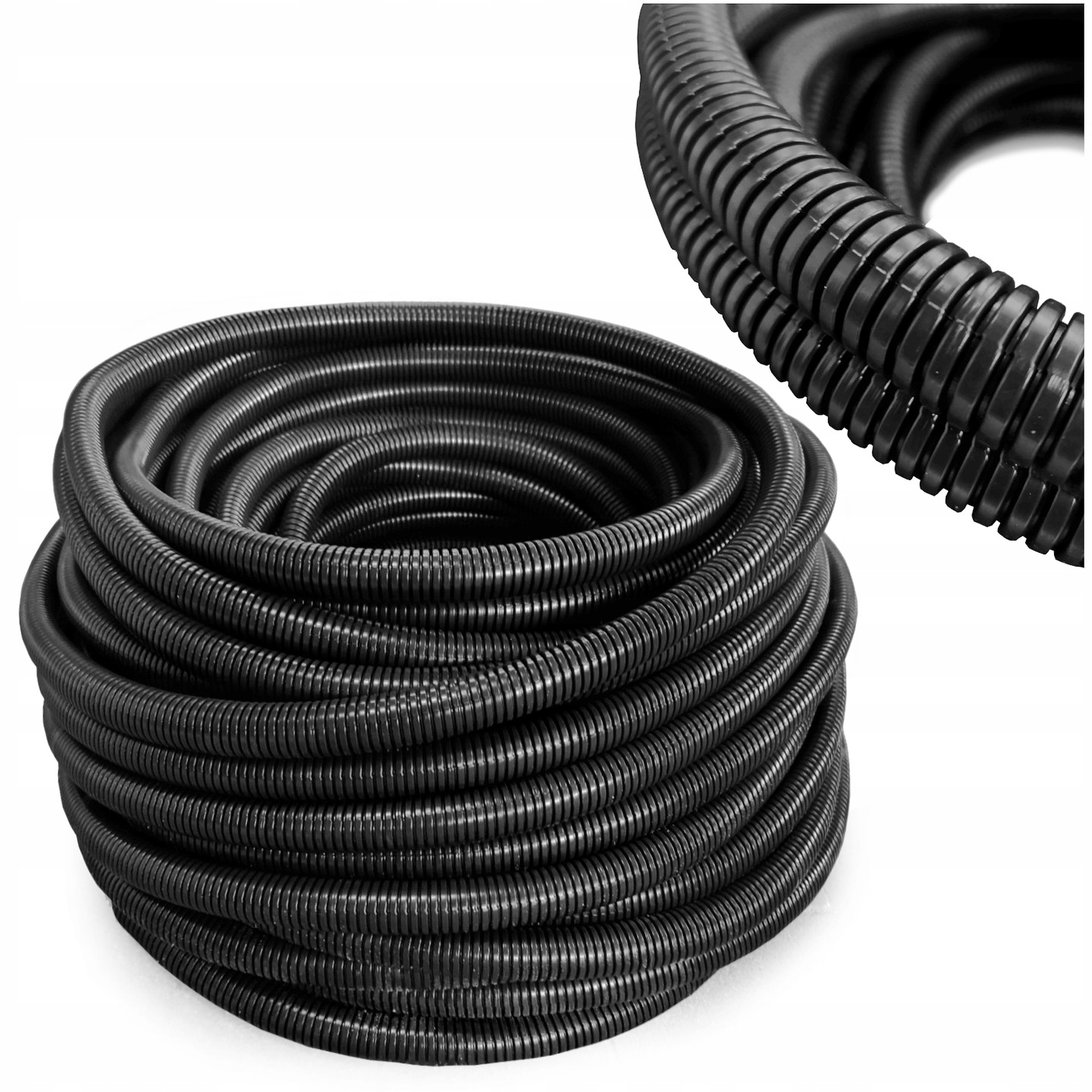 Trubka Elektroinstalační Trubka Pvc 20/16 750N 50mSS ohebná černá Ttplast