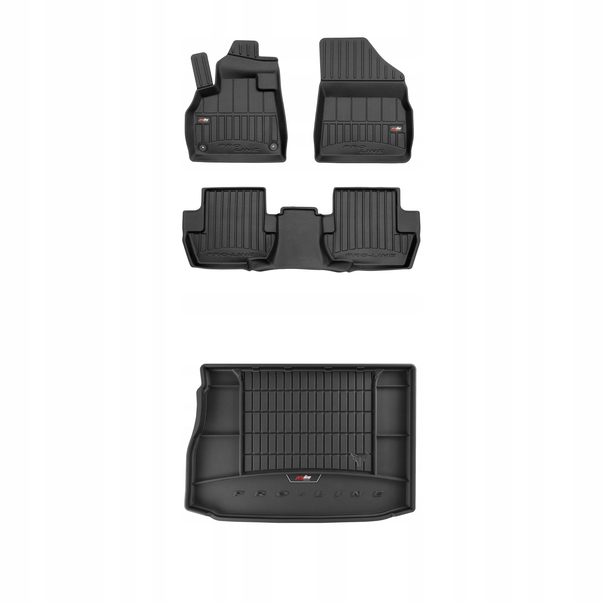 Frogum 3D Sada gumových koberců a rohože s logem pro Citroën DS5 2011-2015
