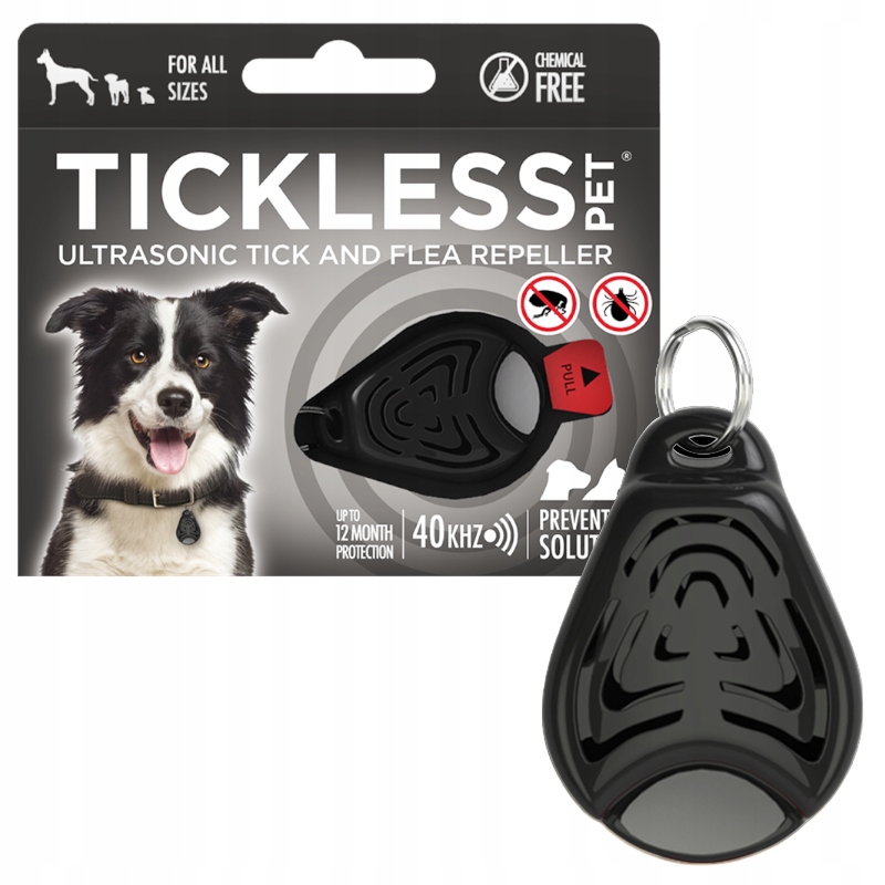 Levně Tickless Pet Zařízení chránící před klíšťaty blechami pro psy