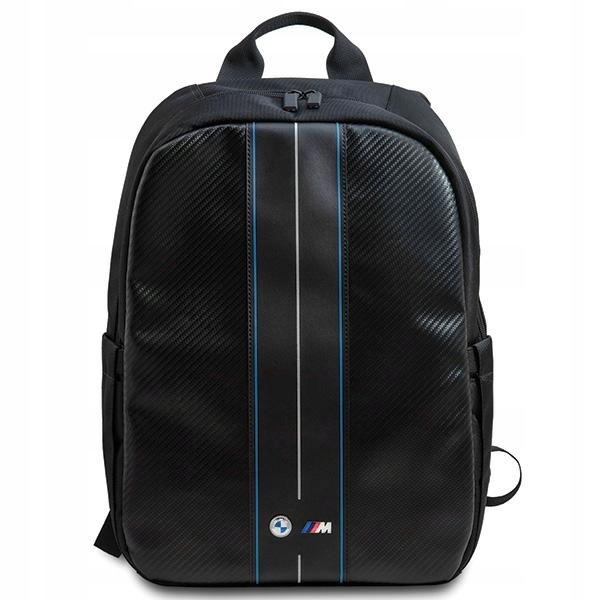 Batoh Bmw BMBP15COMSCAKL 16" černý/black Carbon Blue Stripes