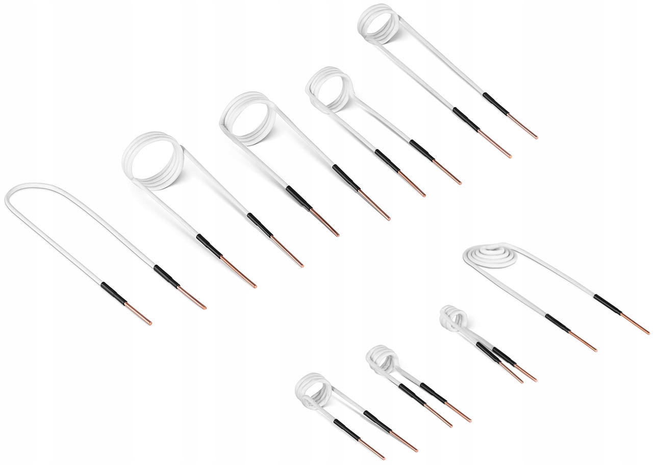 Cievky na ohrievač indukčného ohrievača skrutiek Sada 9 ks
