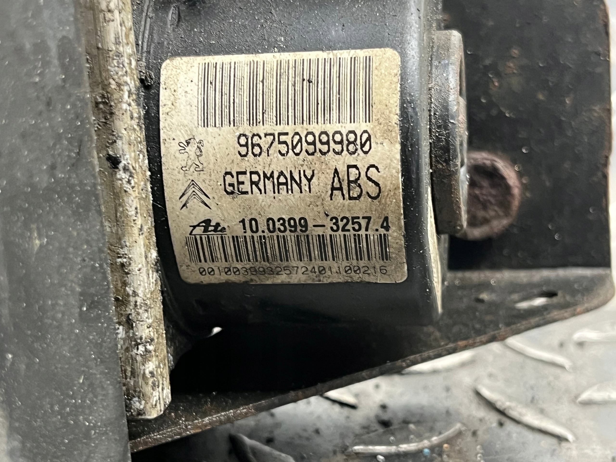 Pompa ABS CITROEN C3 PICASSO 9675099980
