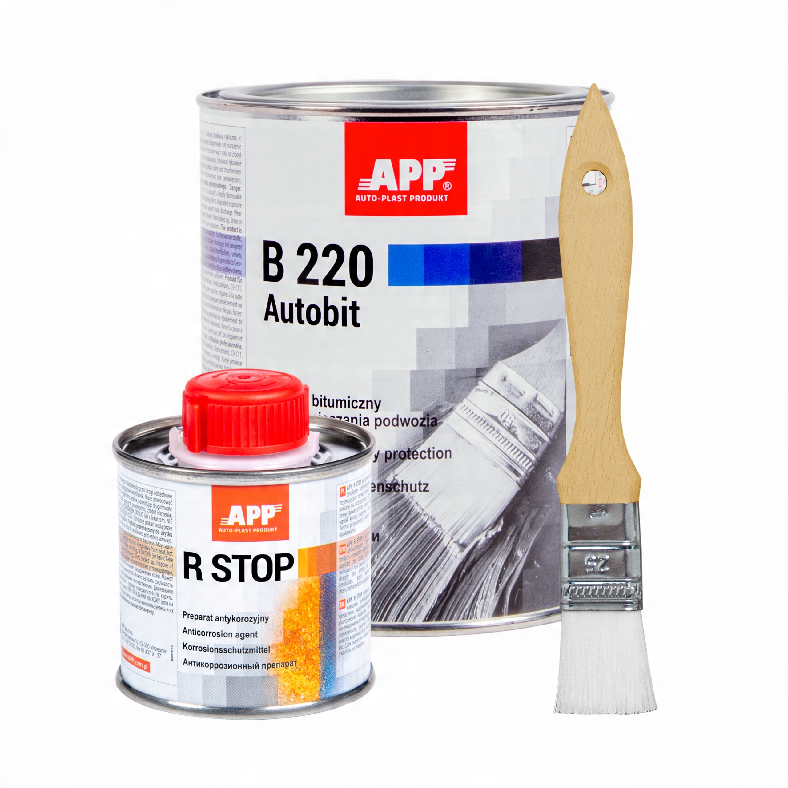 

R-stop+ Konserwacja podwozia B220 2,5kg+pędzel App