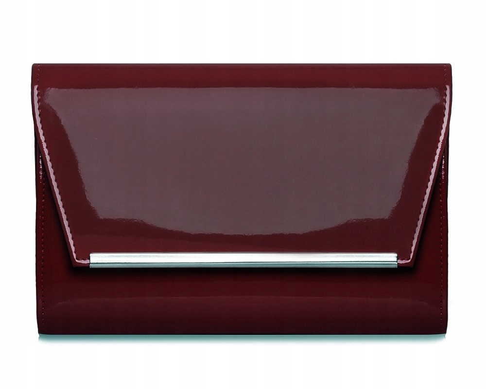BORDOWA KOPERTÓWKA TOREBKA WIZYTOWA SOLOME M10 LAKIER Marka Solome