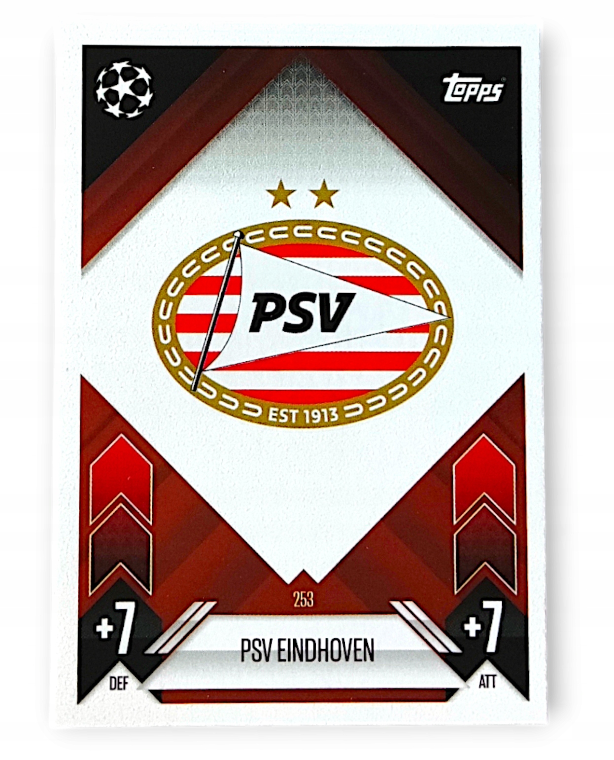 Topps Match Attax 2024-2025 Logo Club Badge 253 Psv