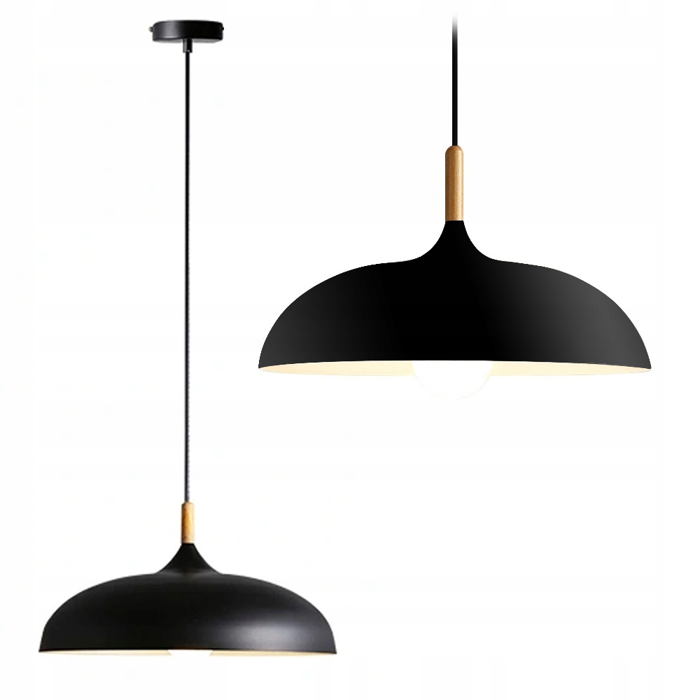 

Lampa Wisząca Duża 45CM Nowoczesna Anzo E27