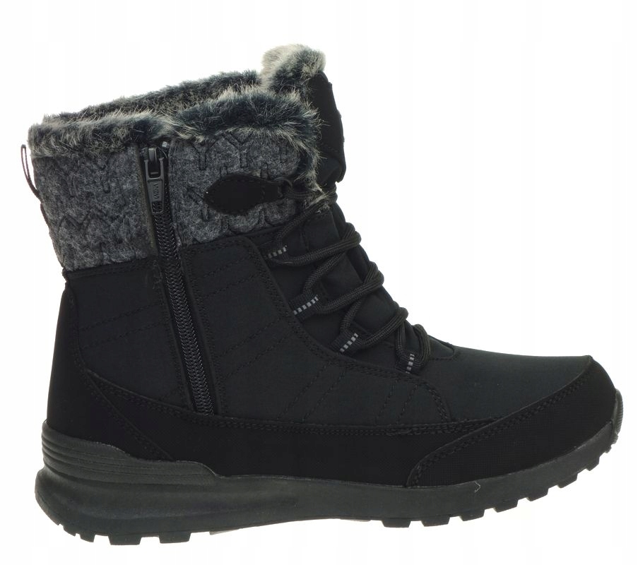 Śniegowce Damskie AMERICAN CLUB Botki Buty Zimowe SN25 SOFTSHELL Suwak 40 Rozmiar 40