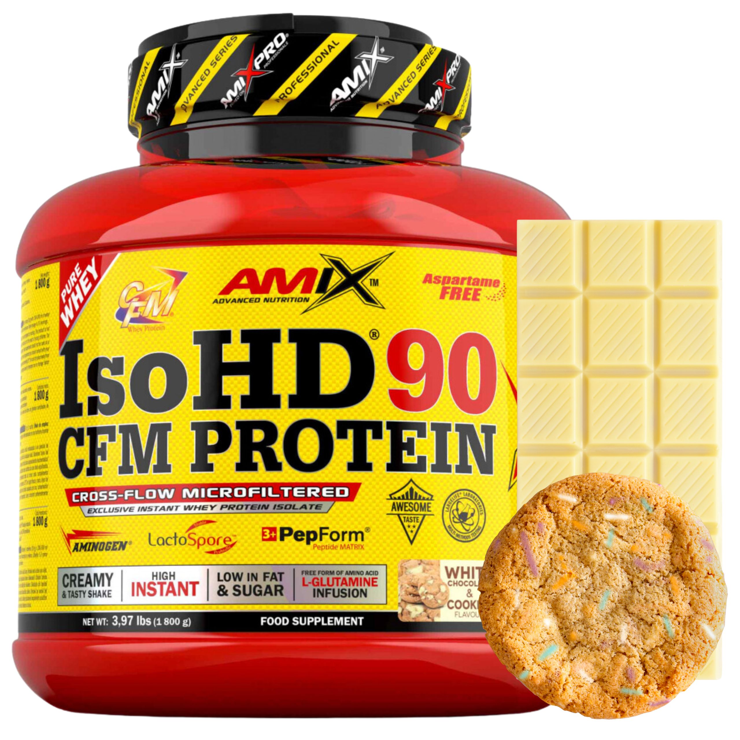 Keto Produkty Proteinový koktejl IsoHD Izolát Protein bez cukru