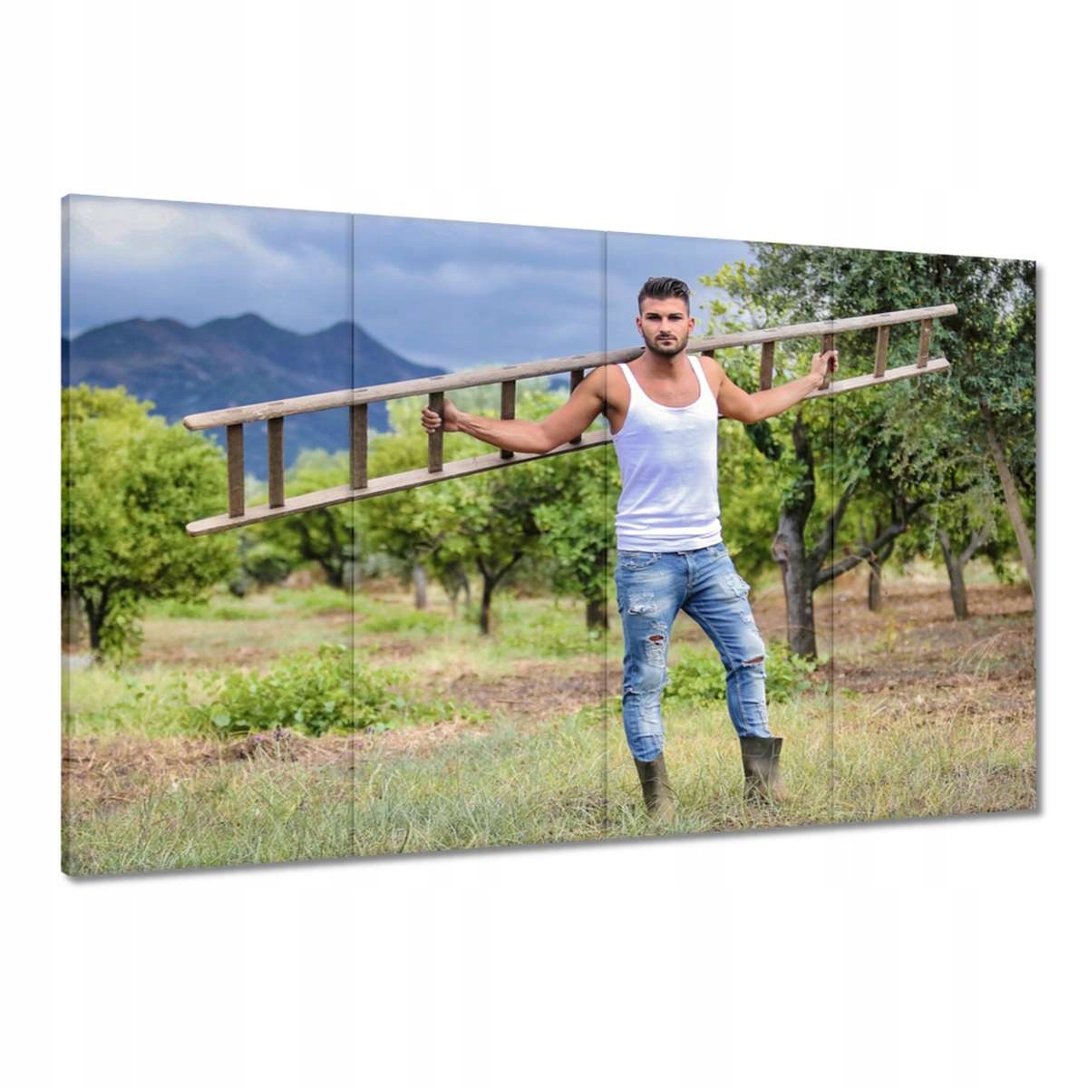 Obrazy 120x80 Chlap Muž Síla