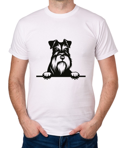 

koszulka Sznaucer Miniaturowy Pies Dog prezent