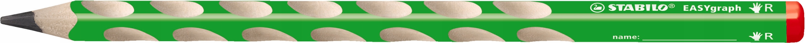 Ołówek Dla Praworęcznych HB Stabilo Easyhraph