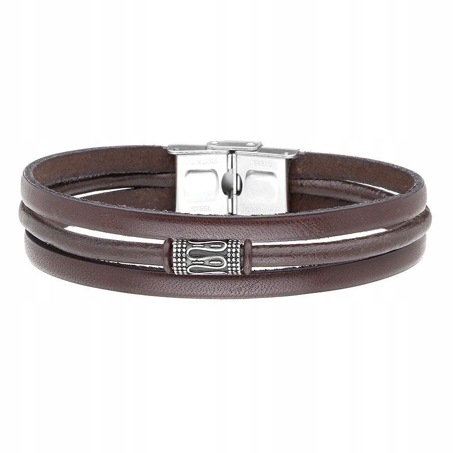 Pánský náramek Manoki ocel 316 l 20 cm