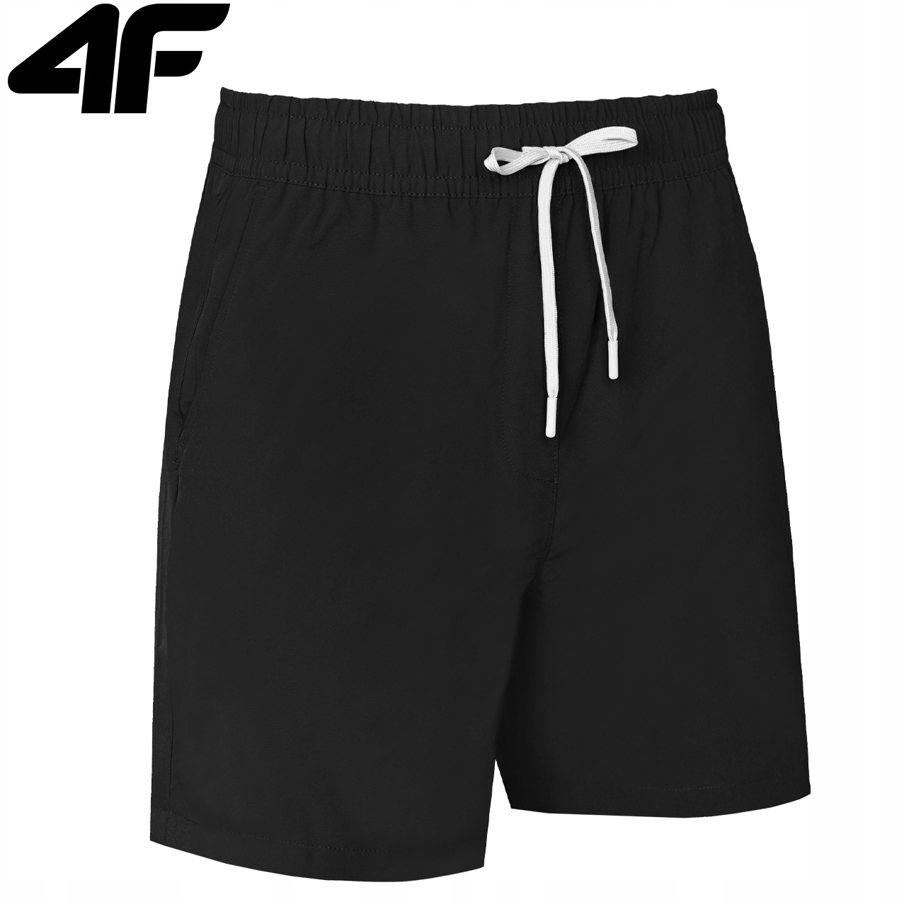 SPODENKI MĘSKIE 4F SZORTY M194 KĄPIELOWE PLAŻOWE KĄPIELÓWKI NA BASEN L Kolor czarny
