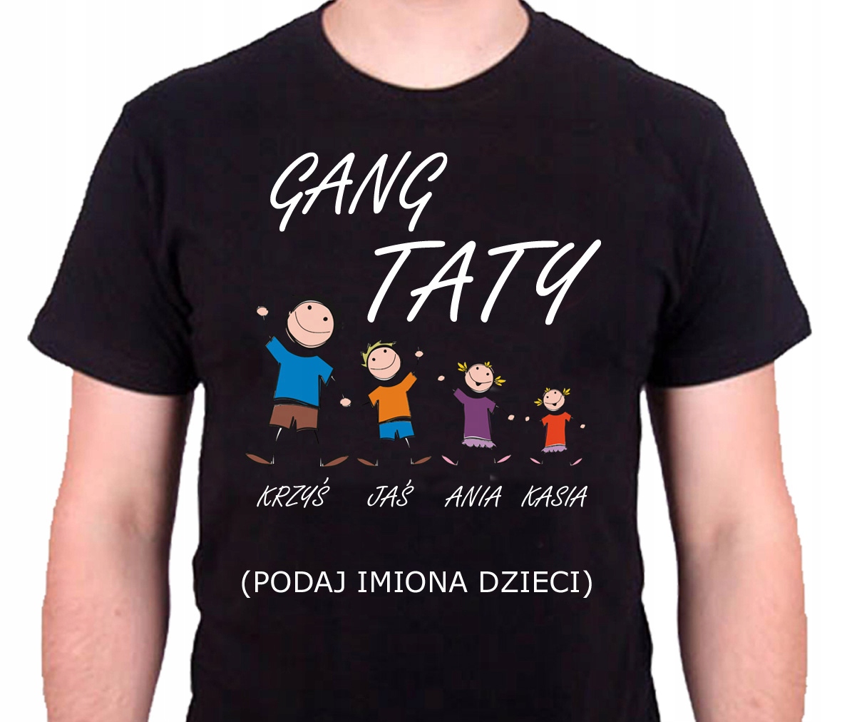 

Koszulka Na Dzień Ojca Prezent Gang Taty