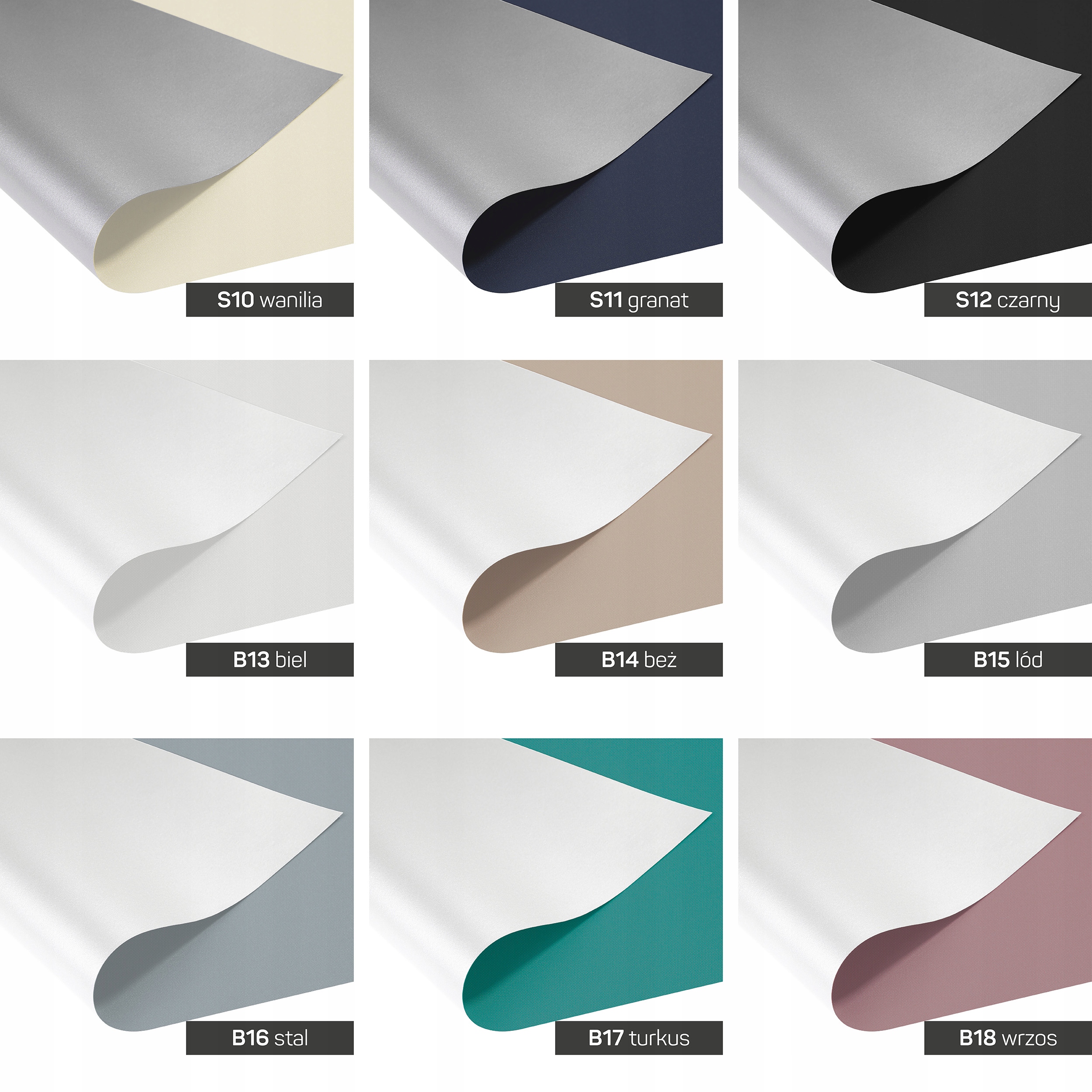 ROLETA ZACIEMNIAJĄCA TERMO W KASECIE PCV NA WYMIAR DO 150 CM Z PROWADNICAMI Kolor beżowy biały czarny kremowy marmurkowy brązowy różowy szary zielony zółty srebrny